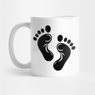 Baby Footprints Mug